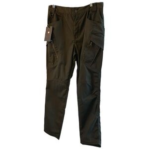 NWT Outdoor equipment Olive Cargo Trail Hiking Pants Granola Girl Women Size L